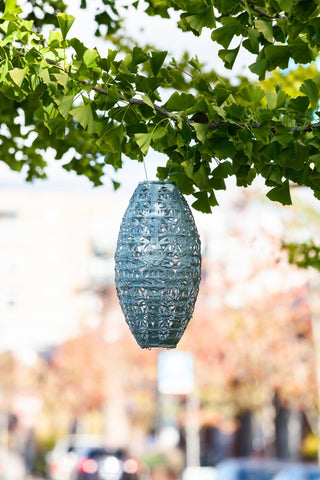 Stella Wildflower Pod 15" Solar Lantern - Sage Allsop Home & Garden