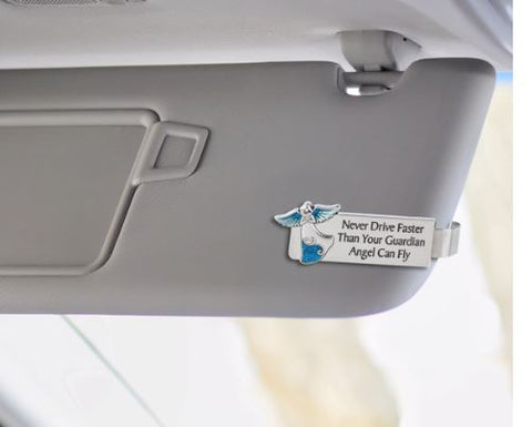 Visor Clip - Never drive faster Ganz