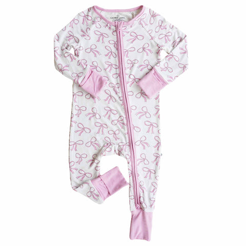Convertible Zip Rompers for Girls: Midnight Meadow / 3-6 months Caden Lane