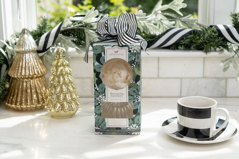 Shimmering Snowberry Flower Diffuser Holiday Gift 4 Pack Greenleaf Gifts