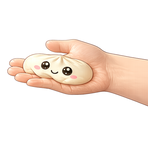 Fun Doh Mystery Slow Rise Dumpling VIRAL Squish Toy: Wholesale Price Novelty Brands