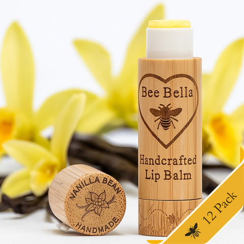 Vanilla Bean Lip Balm Bee Bella