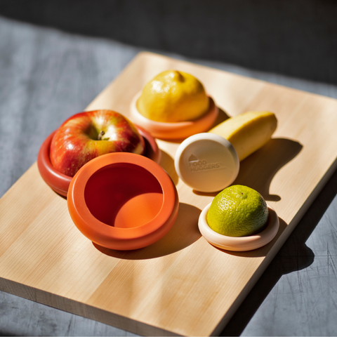 Reusable Silicone Food Savers – Terra Cotta (Set of 5) Food Huggers