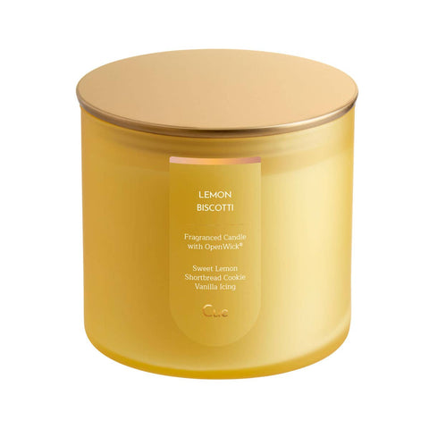 Lemon Biscotti candle: Large Cue