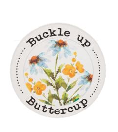 BUCKLE UP BUTTERCUP COASTER Ganz