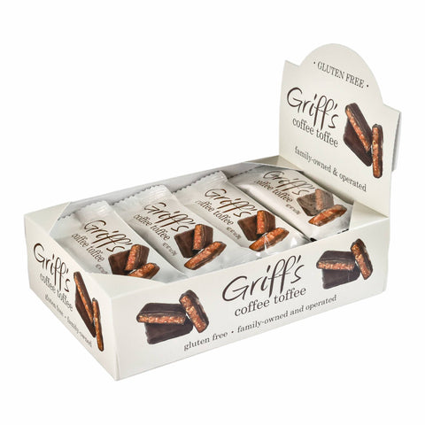 Griff's Coffee Toffee - 1oz Dark Chocolate Toffee Griff's Toffee