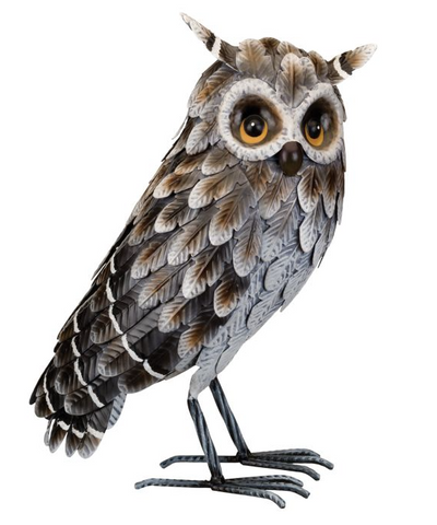 Grey Horned Owl Small Regal
