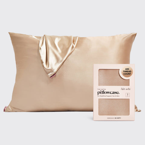 Satin Pillowcase - Champagne KITSCH