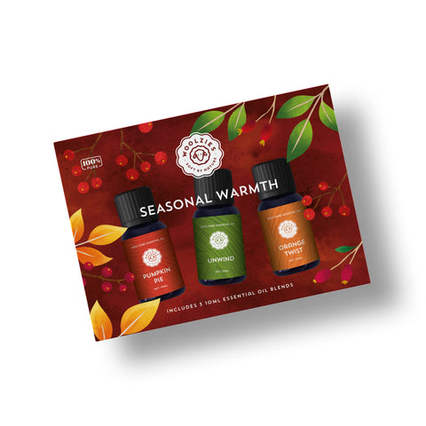 Seasonal Warmth Essential Oil Set Woolzies