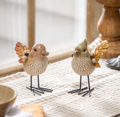 Harvest Bird Resin Table Décor Evergreen Enterprises