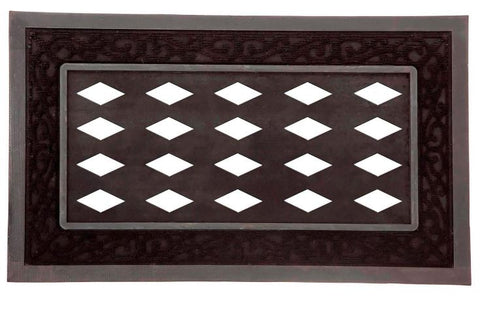 Black Scroll Sassafras Mat Tray Evergreen Enterprises