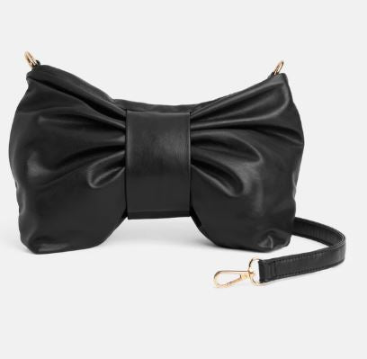 Coco + Carmen Clarissa Bow Crossbody - Black TGB Brands