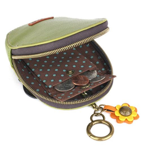 Mini Coin Purse Keychain - Monarch Butterfly Chala Handbags
