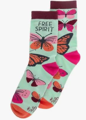 BUTTERFLY SOCKS (S19) Karma