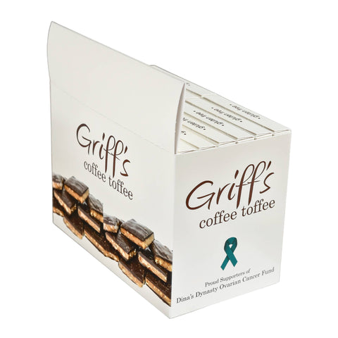 Griff's Coffee Toffee - 2oz Dark Chocolate Toffee Griff's Toffee