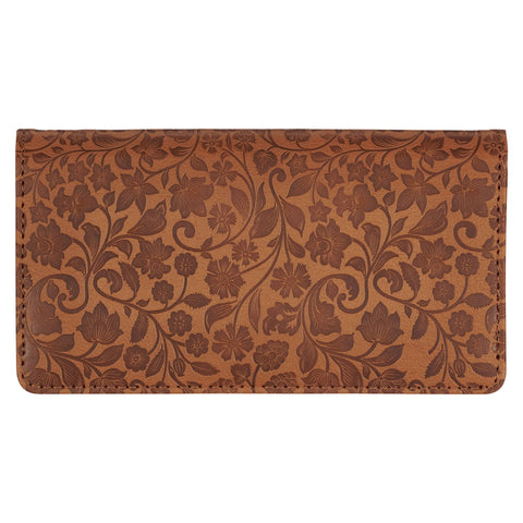 Checkbook Wallet Brown All Things Phil. 4:13 Christian Art Gifts