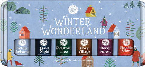 Winter Wonderland Essential Oil Tin Set Of 6 Woolzies