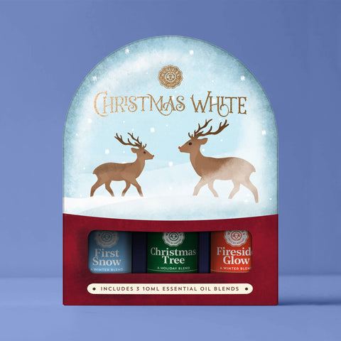 Christmas White Essential Oil Collection Woolzies
