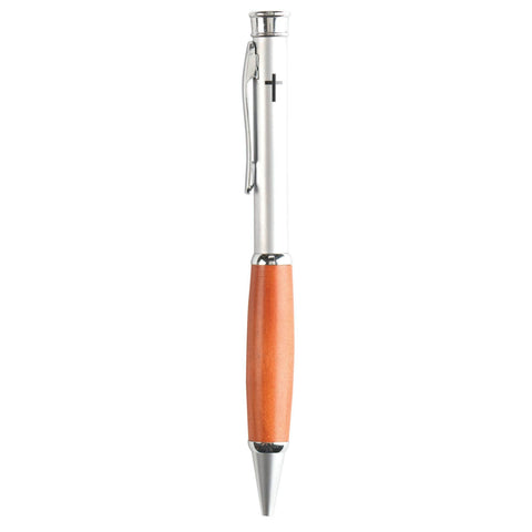Pen Keyring Baptism With Cross Metal Vinyl Dicksons