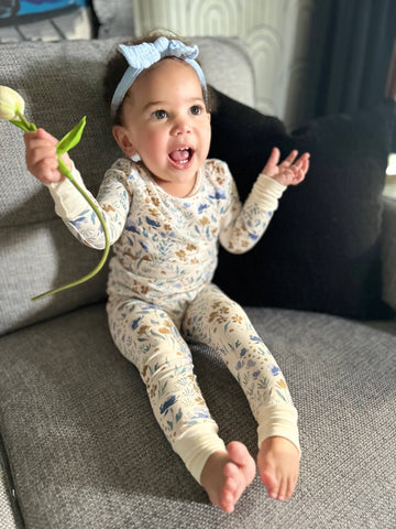 Bamboo Baby Pajamas, Bamboo Clothing - Newborn - 24 months: 6-12 months - Treehouse Gift & Home - Onalaska Wisconsin