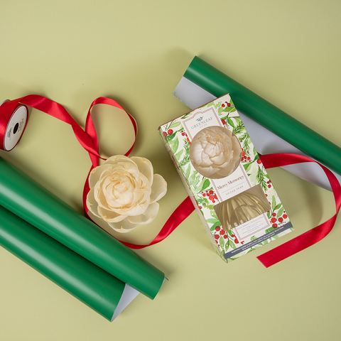 Merry Memories Flower Diffuser Holiday Gift 4 Pack Greenleaf Gifts