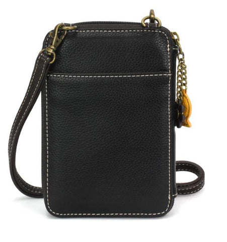 Wallet Crossbody - Gray Tabby Cat
- black Chala Handbags