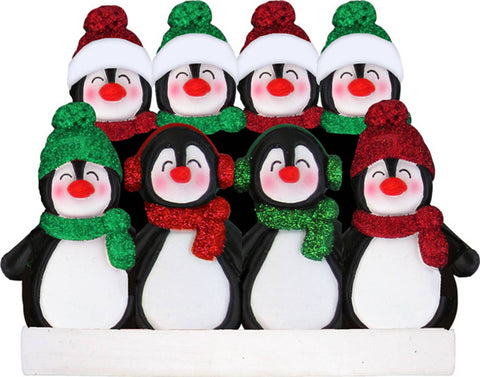 Penguin Family: 2 Ornament Central