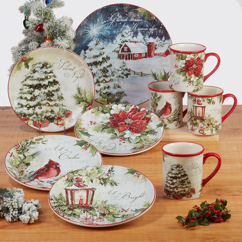 Silent Night Christmas Mug 16 oz. asst. Certified International