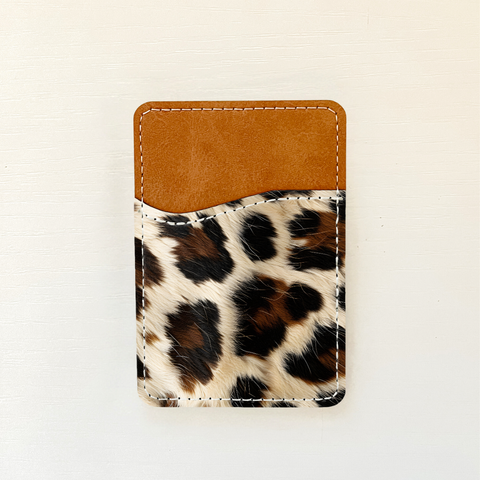 Cowhide Leather Card Holder (14 Options): 10 Olivia + Rose