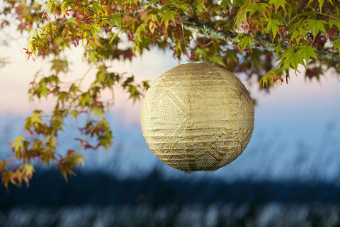 Stella Market 12" Globe Solar Lantern - Bronze Allsop Home & Garden