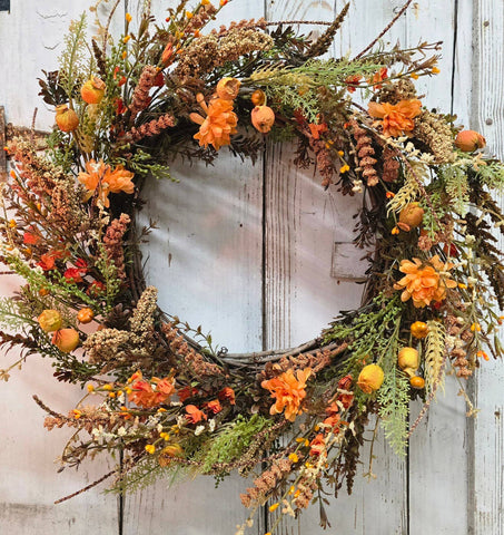 Autumn Glow Wreath Wholesale Home Decor
