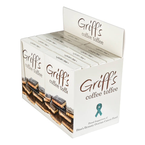 Griff's Coffee Toffee - 2oz Dark Chocolate Toffee Griff's Toffee