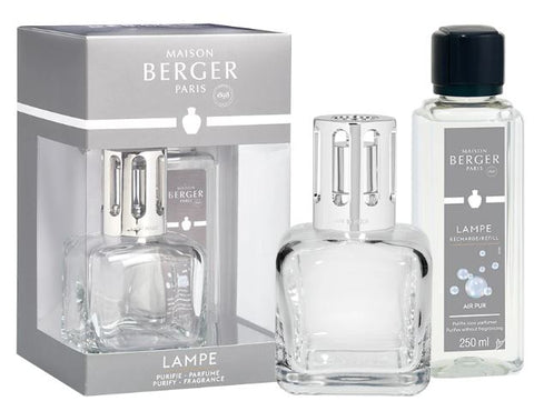LPE- Ice Cube Clear Giftset Lampe Berger Paris