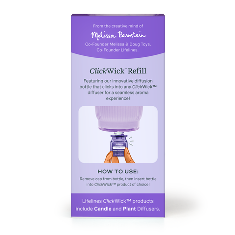 ClickWick In Bloom Refill- For Candle/ Plant/ Shower Only. Lifelines