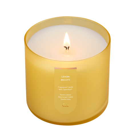 Lemon Biscotti candle: Large Cue