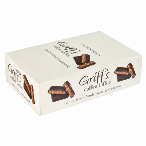 Griff's Coffee Toffee - 1oz Dark Chocolate Toffee Griff's Toffee