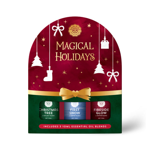 Magical Holidays Essential Oil Set - 3 x 10 ml blends Woolzies