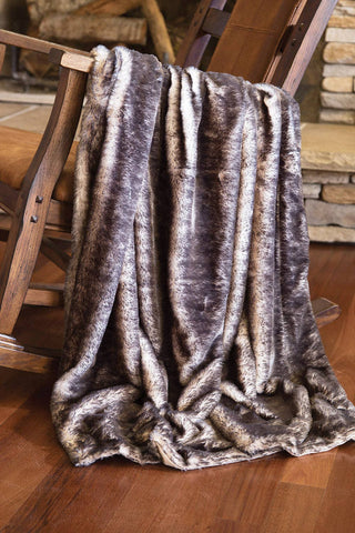 Fox Faux Fur Throw Linen Mart