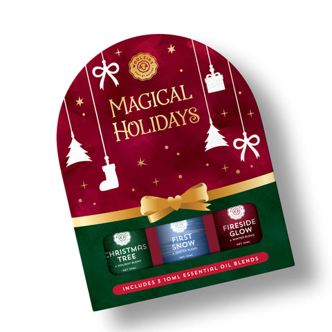 Magical Holidays Essential Oil Set - 3 x 10 ml blends Woolzies