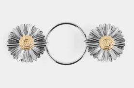 Embrace Patented Fashion Fastener - Two Tone Daisy TGB Brands