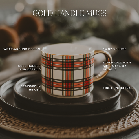 *NEW* Green Plaid Coffee Mug - Christmas Decor & Gifts Sweet Water Decor