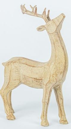 WOOD LOOK RESIN DEER Hanna's Handiworks, LLC