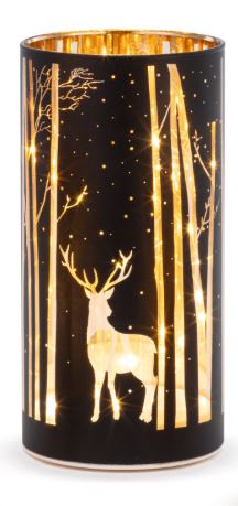 SilverDeerLightUpCandleholders Demdaco