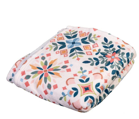 Diamond Tapestry Plush Blanket Evergreen Enterprises
