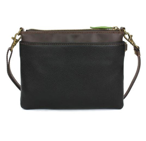 LaserCut MiniCrossbody - Dragonfly black Chala Handbags
