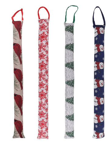 Christmas Door Draft Stopper- Block Cold Air from Doorway Mabelle Home