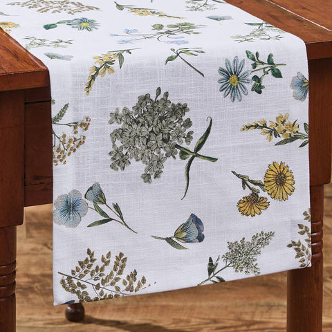 Flower Market Table Runner 36" L Park Designs