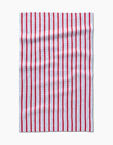 Candy Stripes Tea Towel Geometry