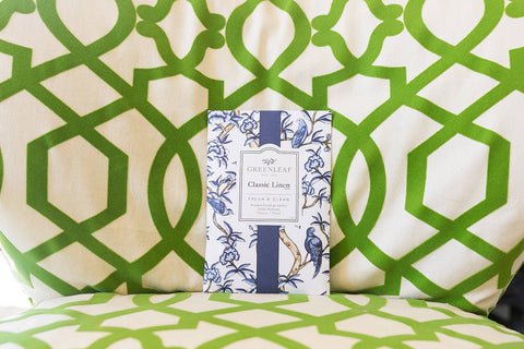 Classic Linen Large Sachet 18 Pack Greenleaf Gifts