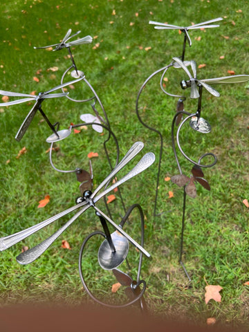 Single Dragonfly/ Butterfly Counterweight Pauls Metal Petals